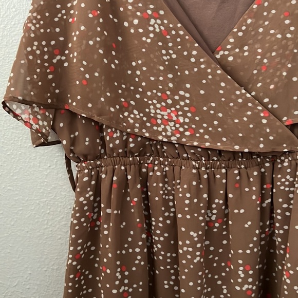 🤩4/$15🥳 forever 21 dotted print dress - Picture 4 of 5
